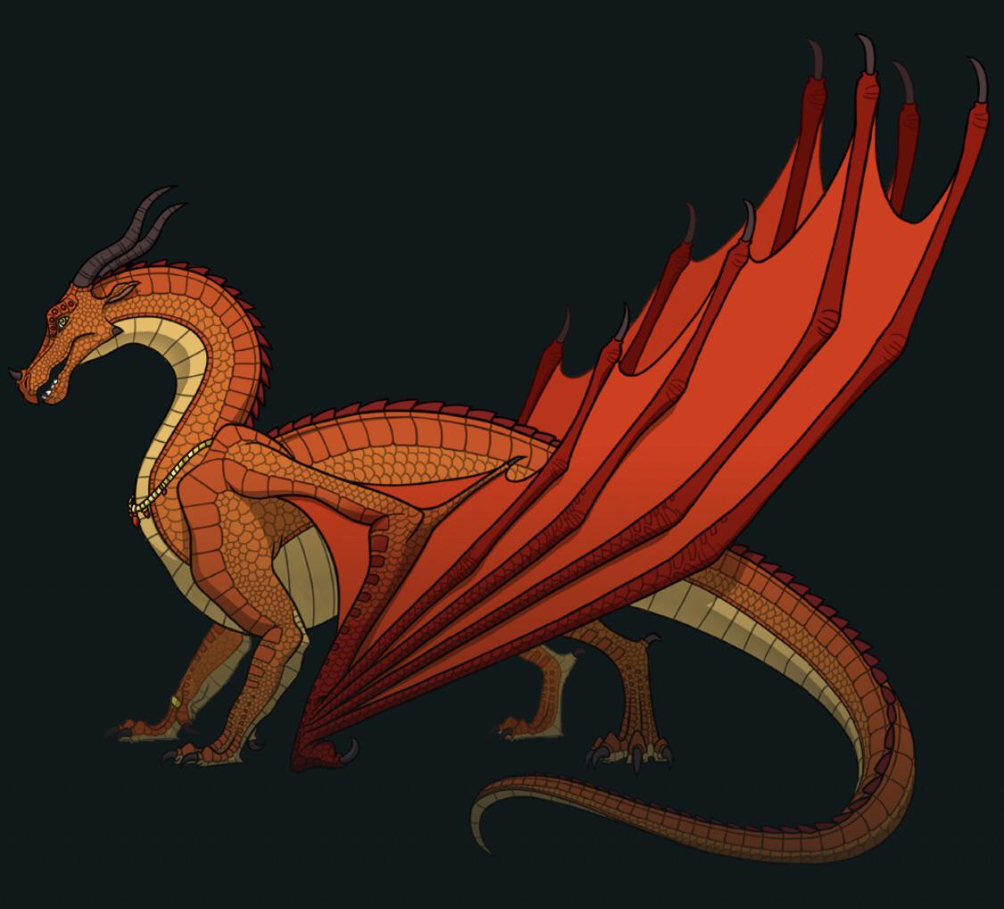 Let me remind you that queen SCARLET was ORANGE
