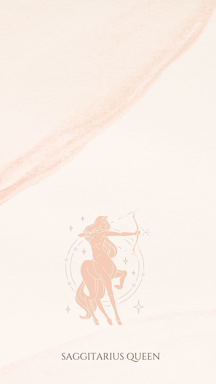 Saggitarius Aesthetic Astrology Wallpaper for phone (iphone and android)