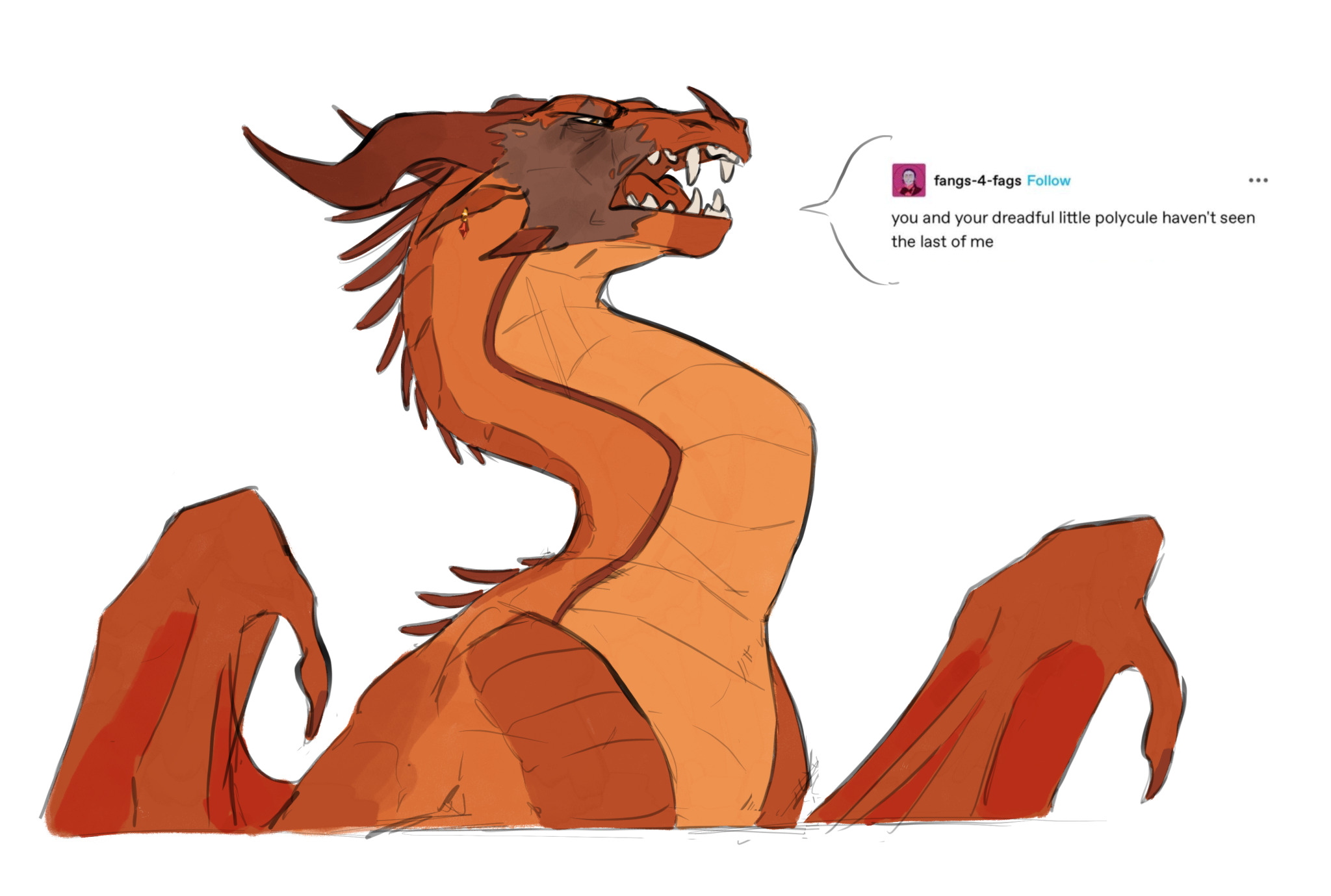 Queen Scarlet the Jade Winglet I lub her