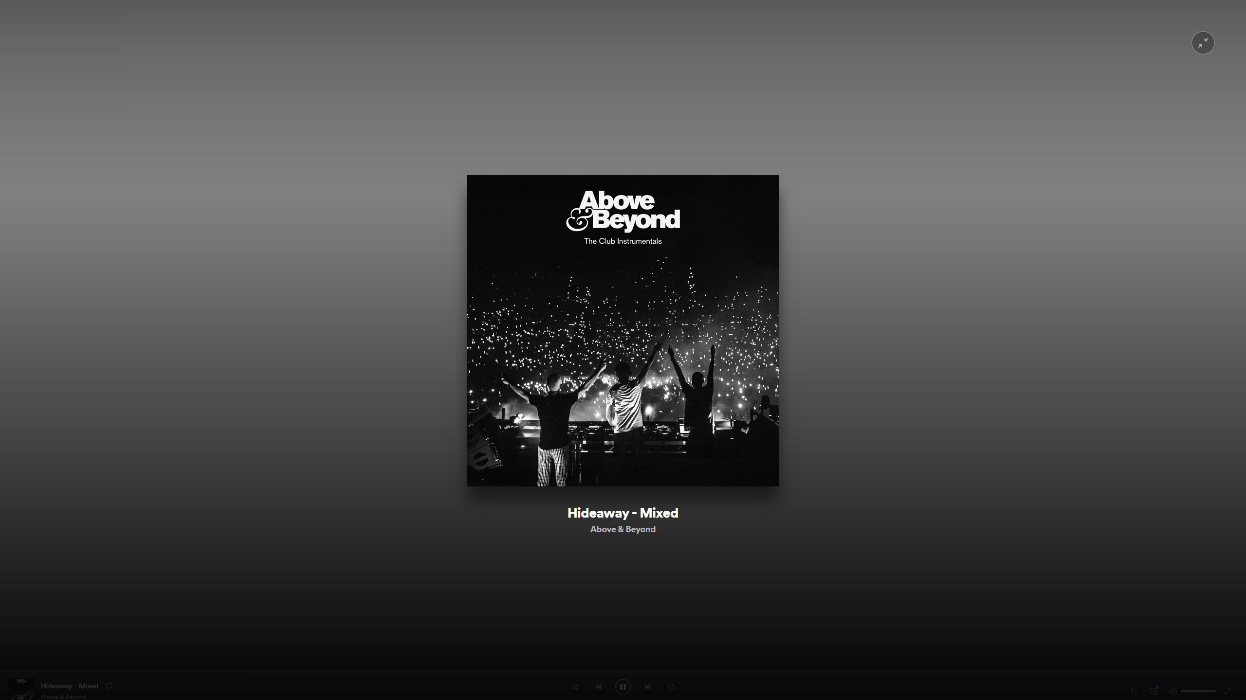 Desktop][Other] Option to maximize album cover in. Spotify Community