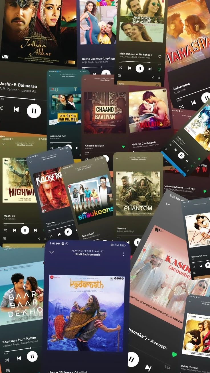 Spotify playlist wallpaper