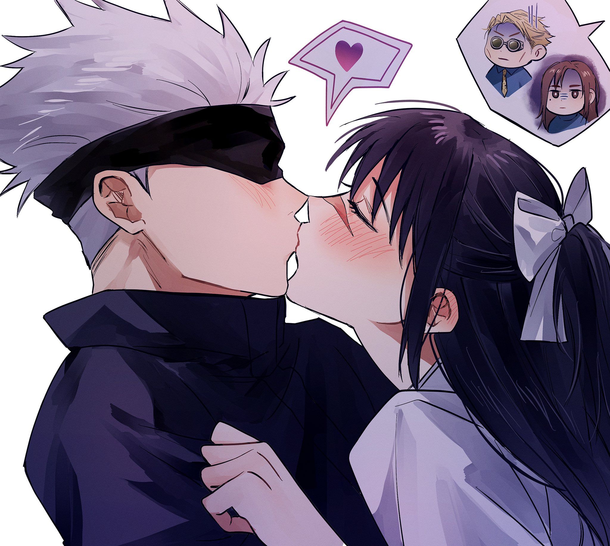 Gojo x Utahime ideas. jujutsu, anime couples, cute anime couples