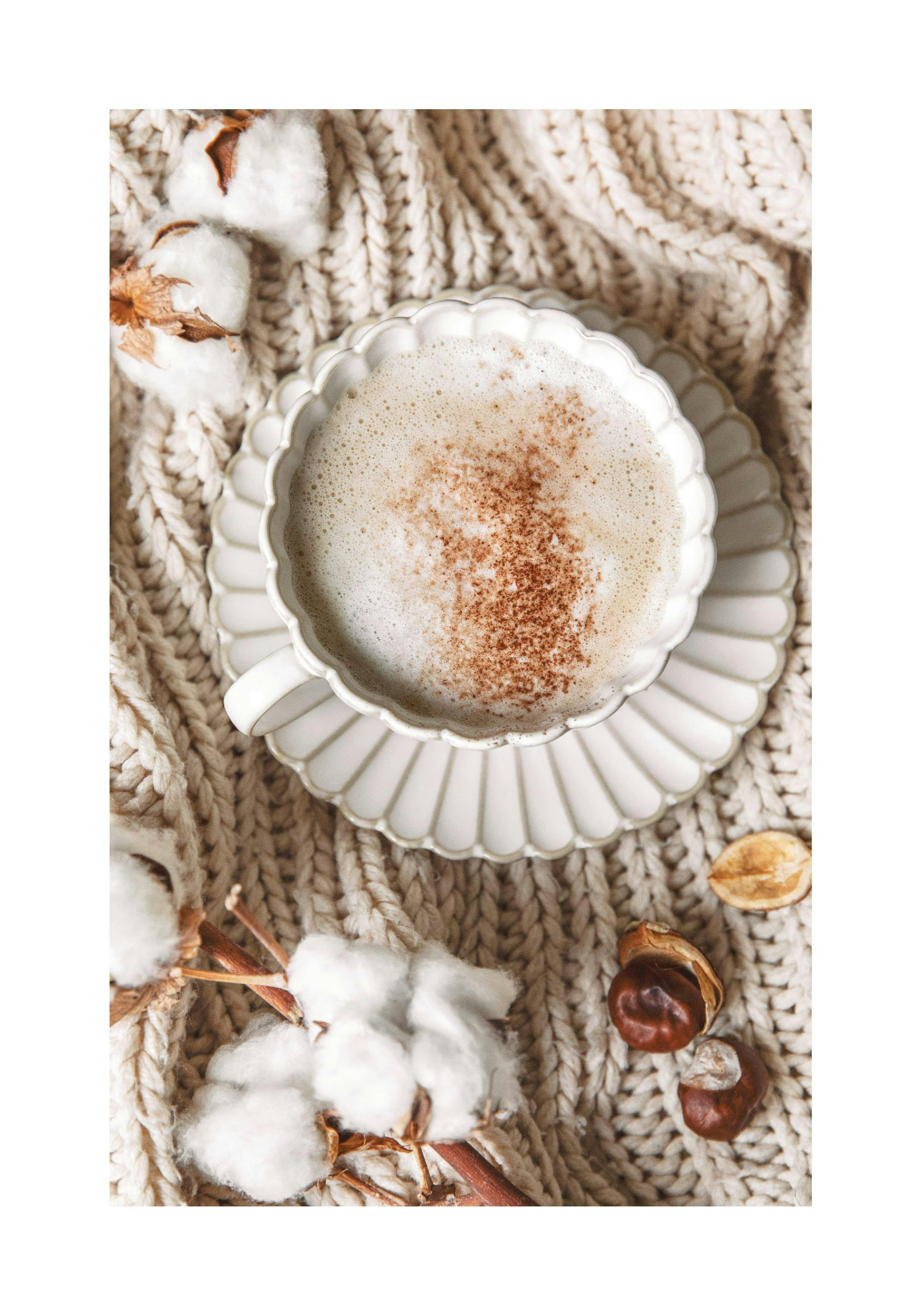Winter Coffee Poster