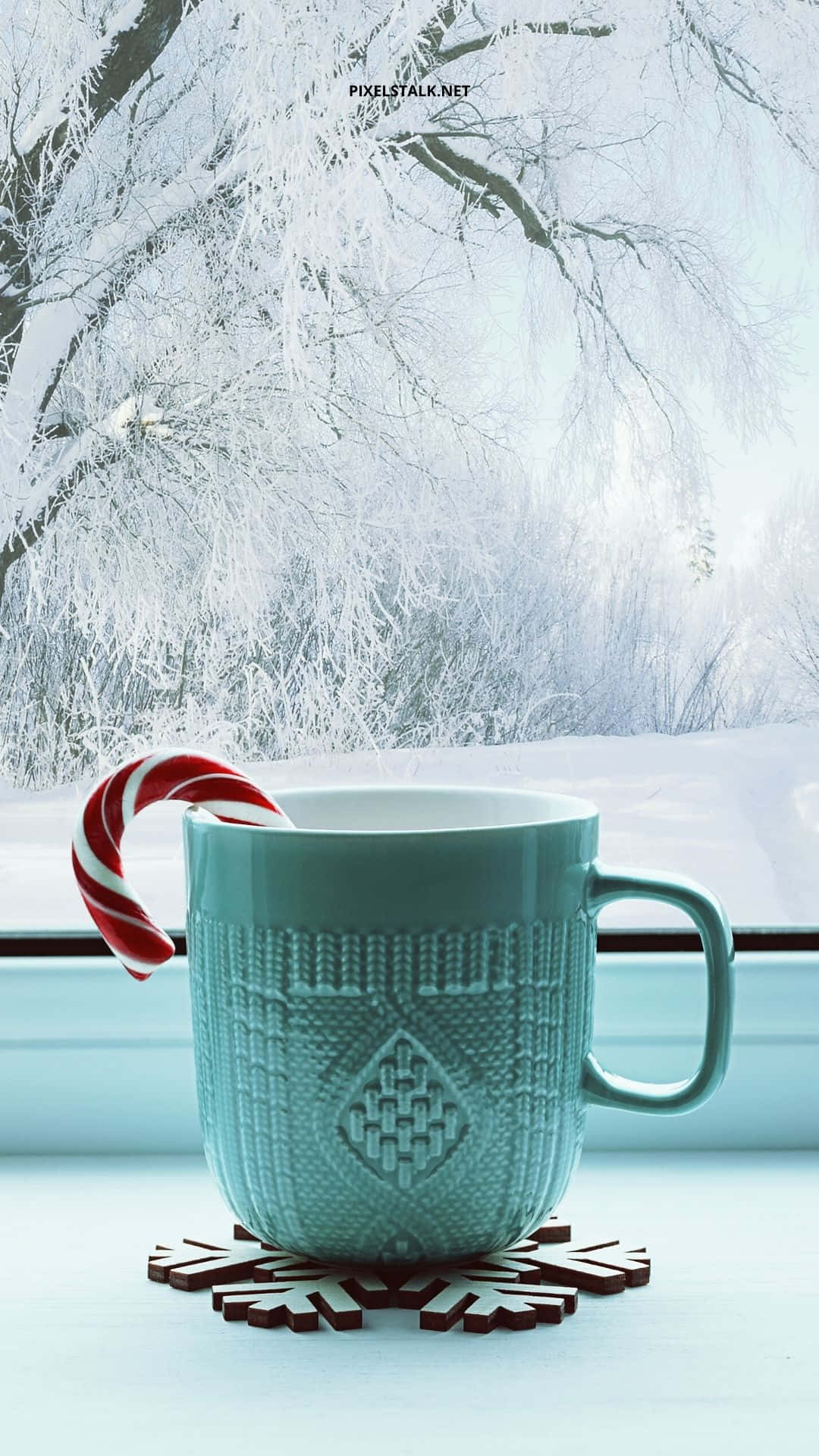 Download Sweet White Christmas Cozy Winter Aesthetic Photography Wallpaper