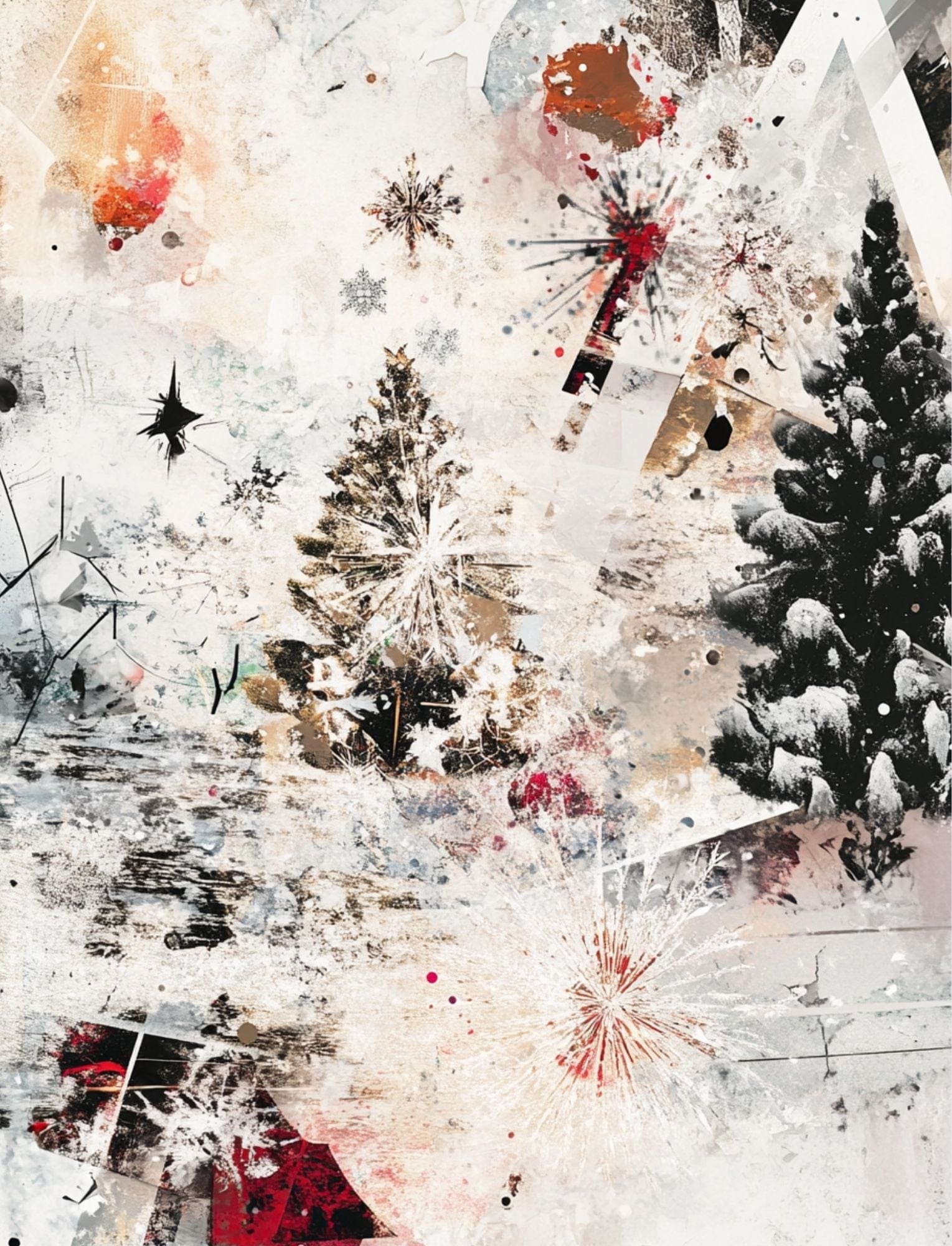 You Sleigh Me (Paperback) Playful Christmas Collage Art With 72 Card S
