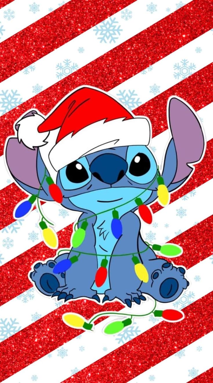 Disney. Christmas wallpaper iphone cute, Lilo and stitch