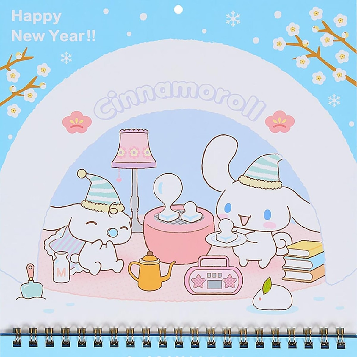 Cinnamoroll Wall Calendar 2026 M Size Sanrio Japan Japanese Kawaii