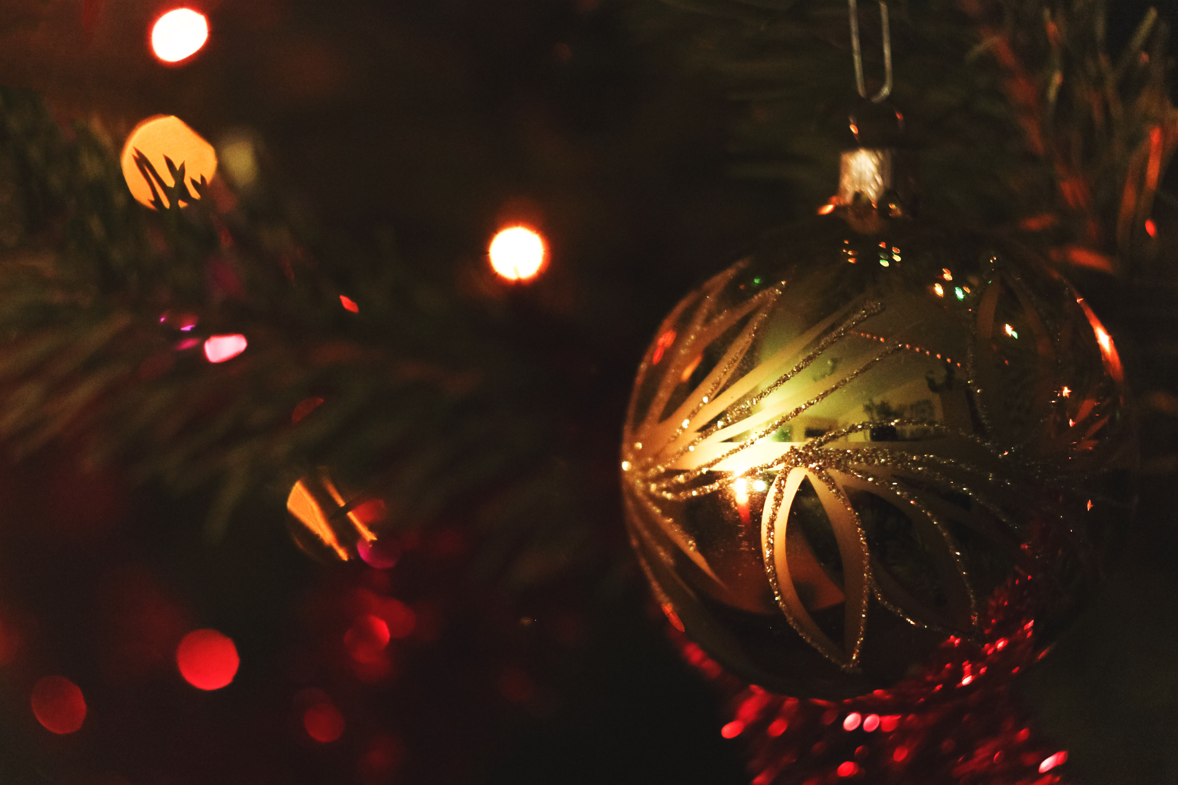 Christmas Tree Ball Royalty Free
