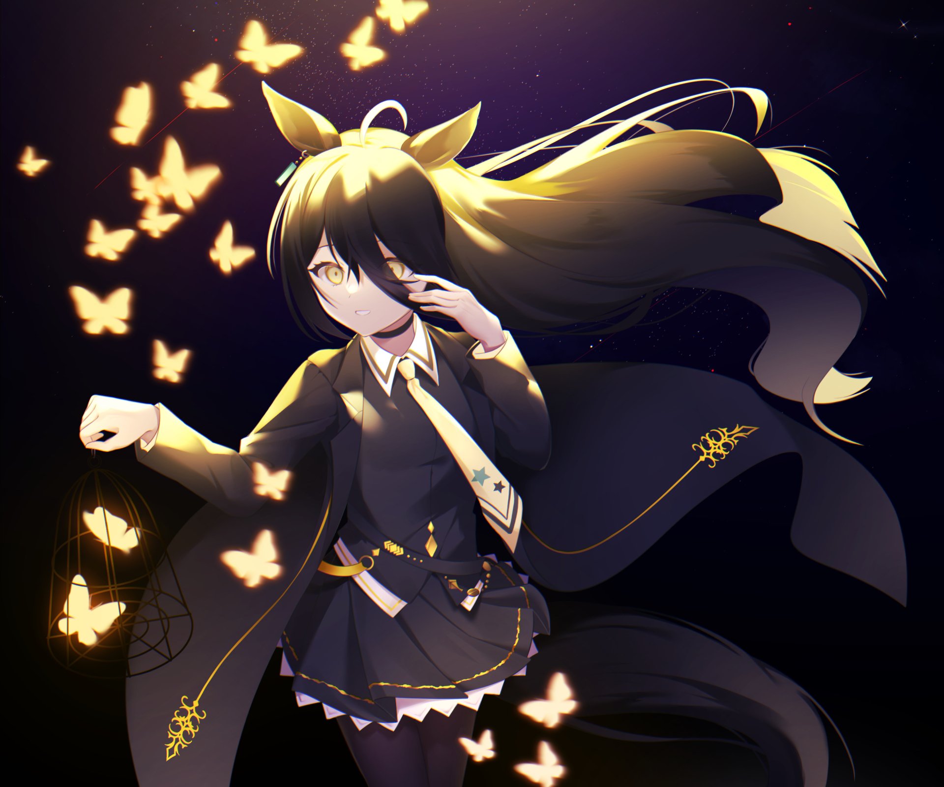 Download Manhattan Café Anime Uma Musume: Pretty Derby HD Wallpaper