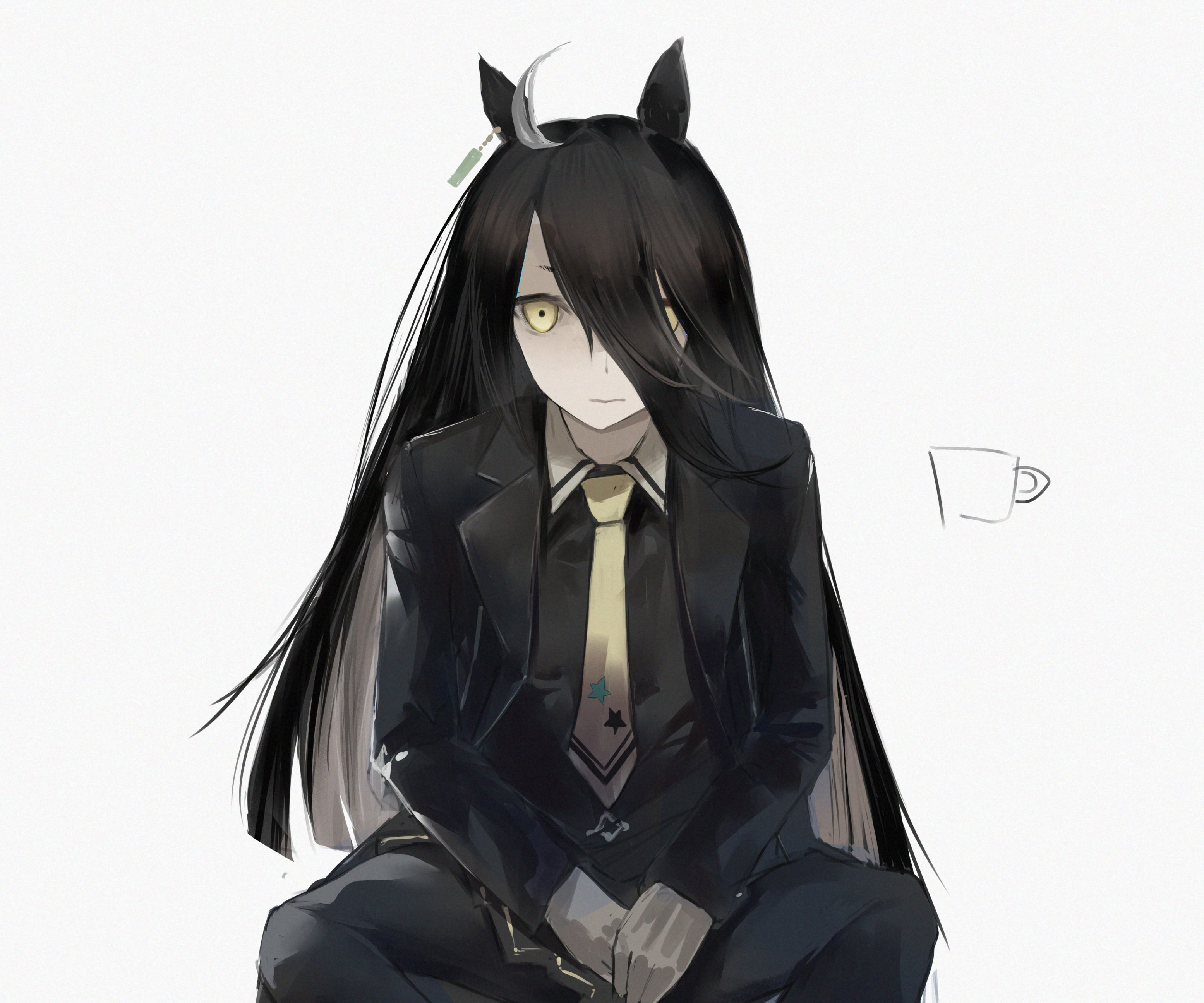 Phone wallpaper: Manhattan Café, Uma Musume: Pretty Derby, Anime 1046782