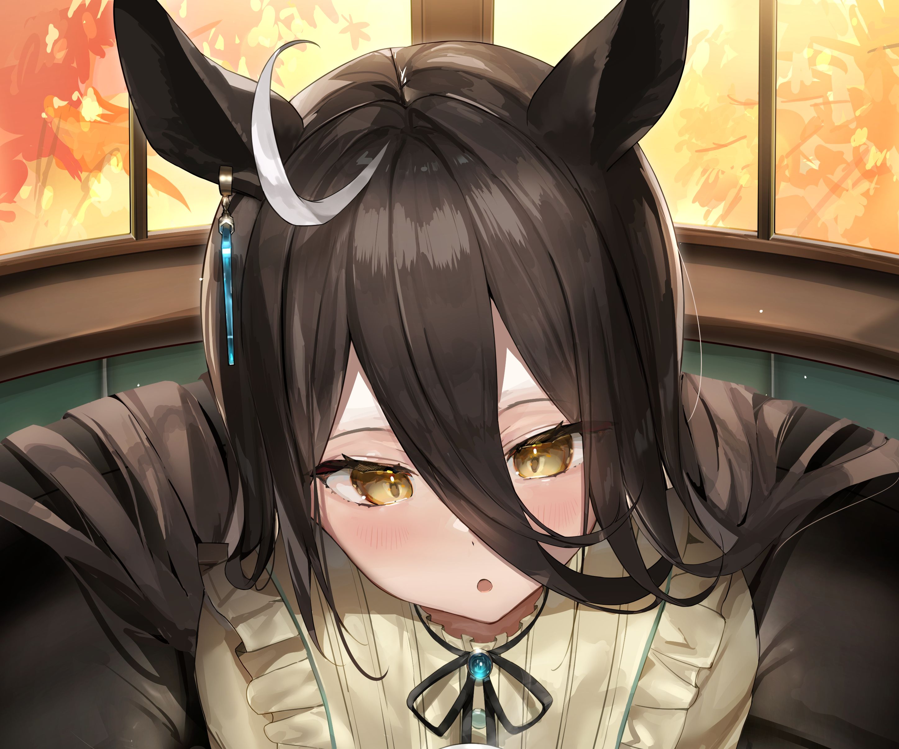 Desktop wallpaper: Anime, Uma Musume: Pretty Derby, Manhattan Café 4K free download for PC. 1057451