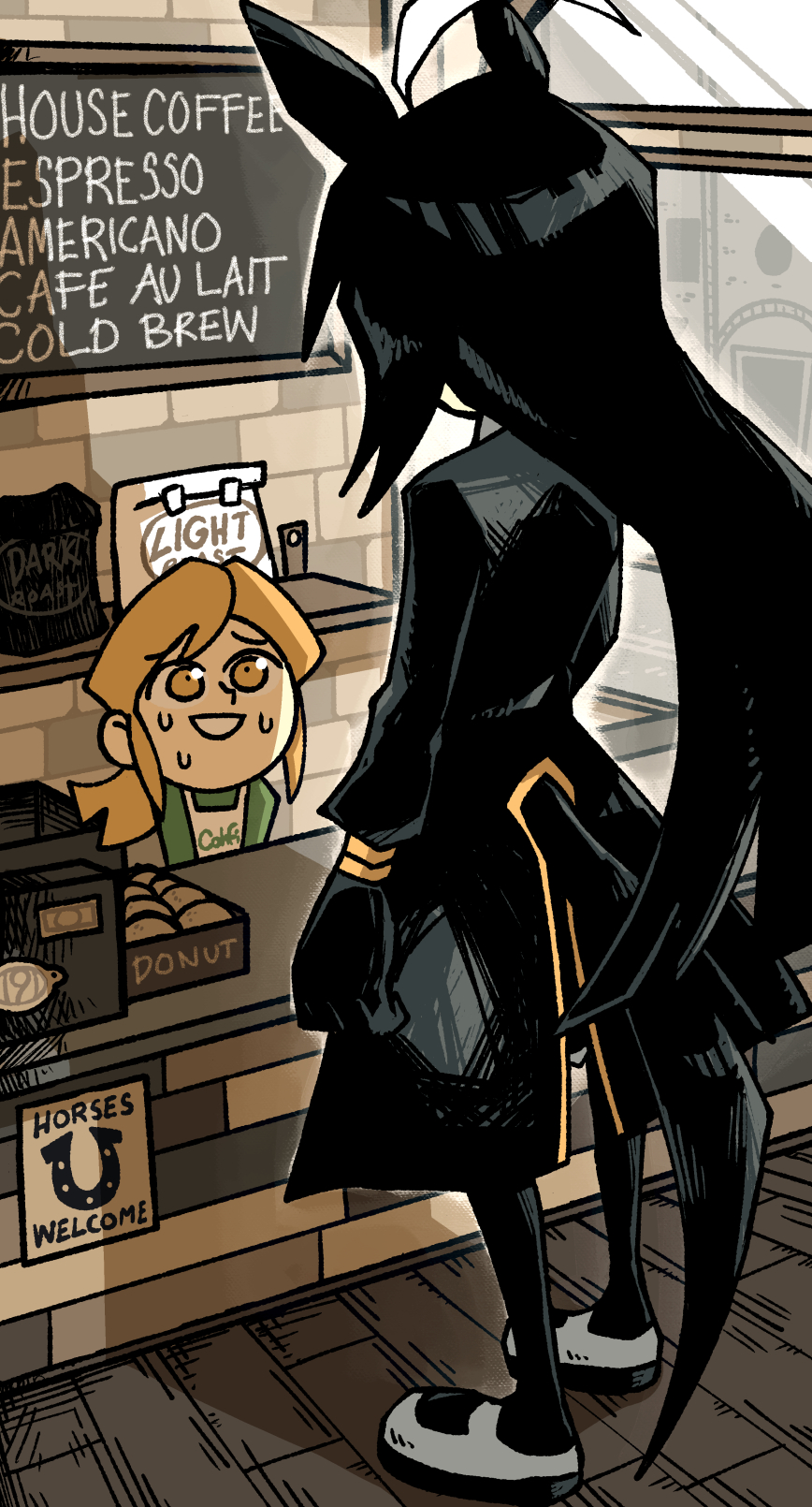 Manhattan Cafe by Setzeri on Newgrounds