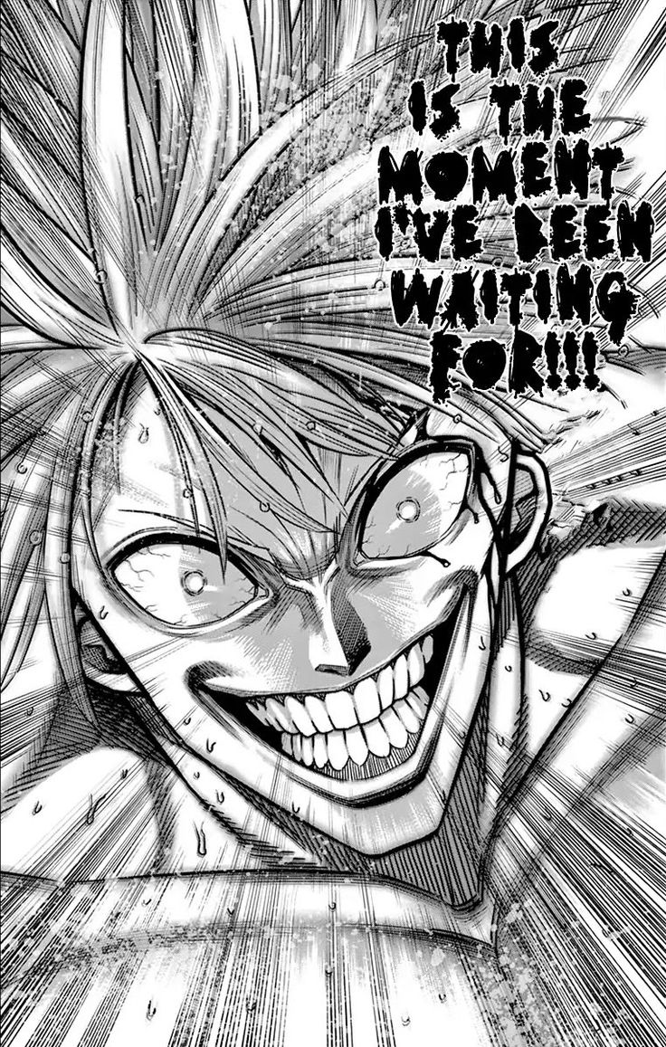 Imai Cosmo from Kengan Ashura. looking a bit more intense than usual