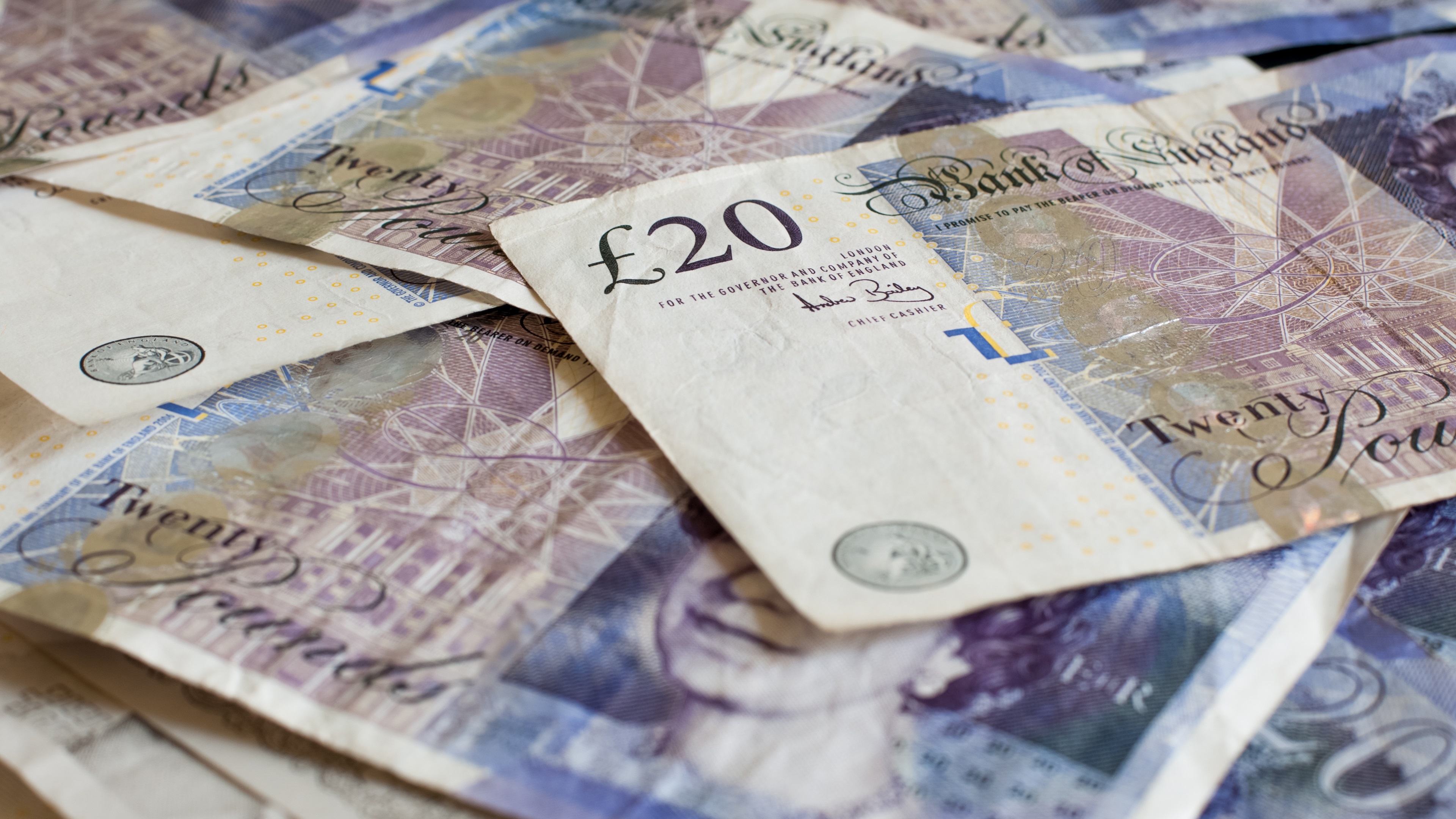 Wallpaper British pounds, currency, money 3840x2160 UHD 4K Picture, Image