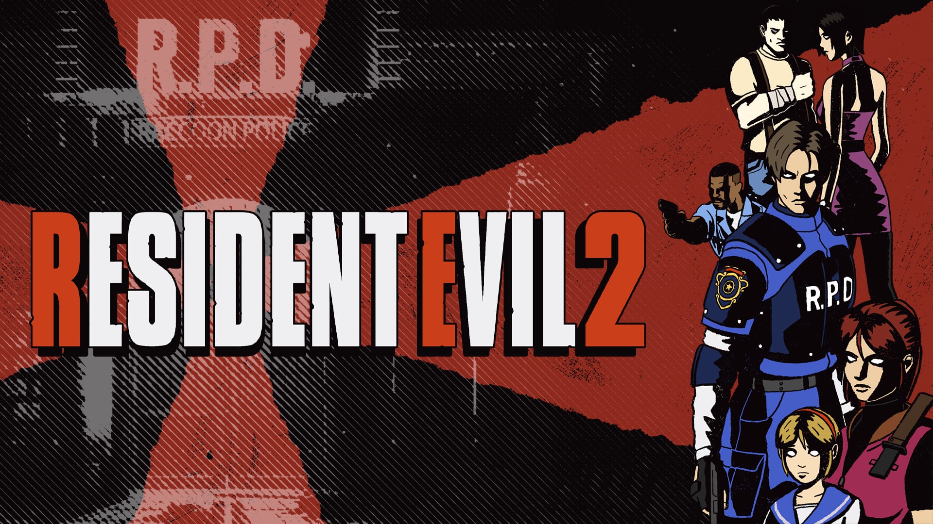 Here's a Resident Evil 2 wallpaper I made (1920x1080)