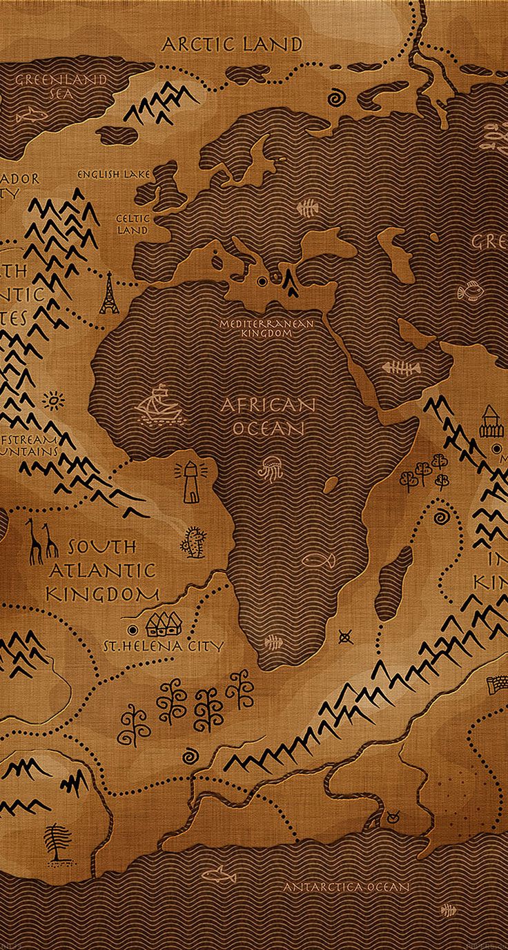 pamdlrow center map art