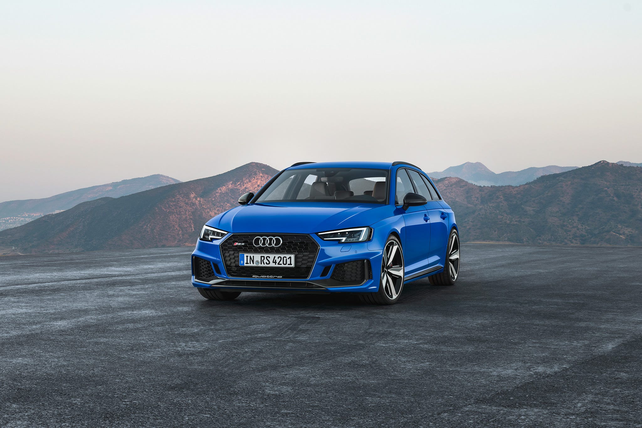 Audi RS 4 Avant Drives Into Frankfurt With A First Class Ticket To China