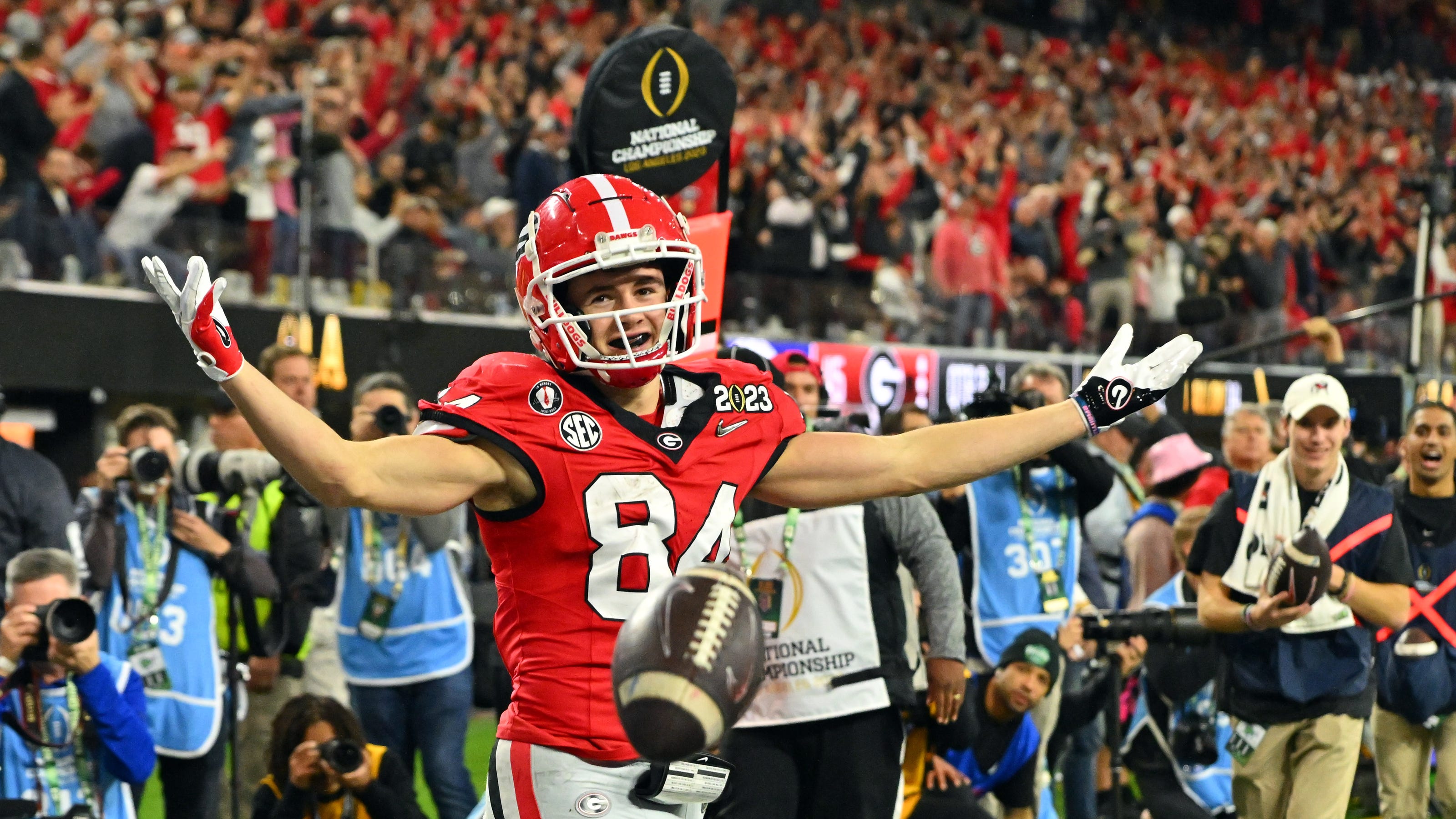 Social media loves Georgia WR Ladd McConkey's NFL landing spot