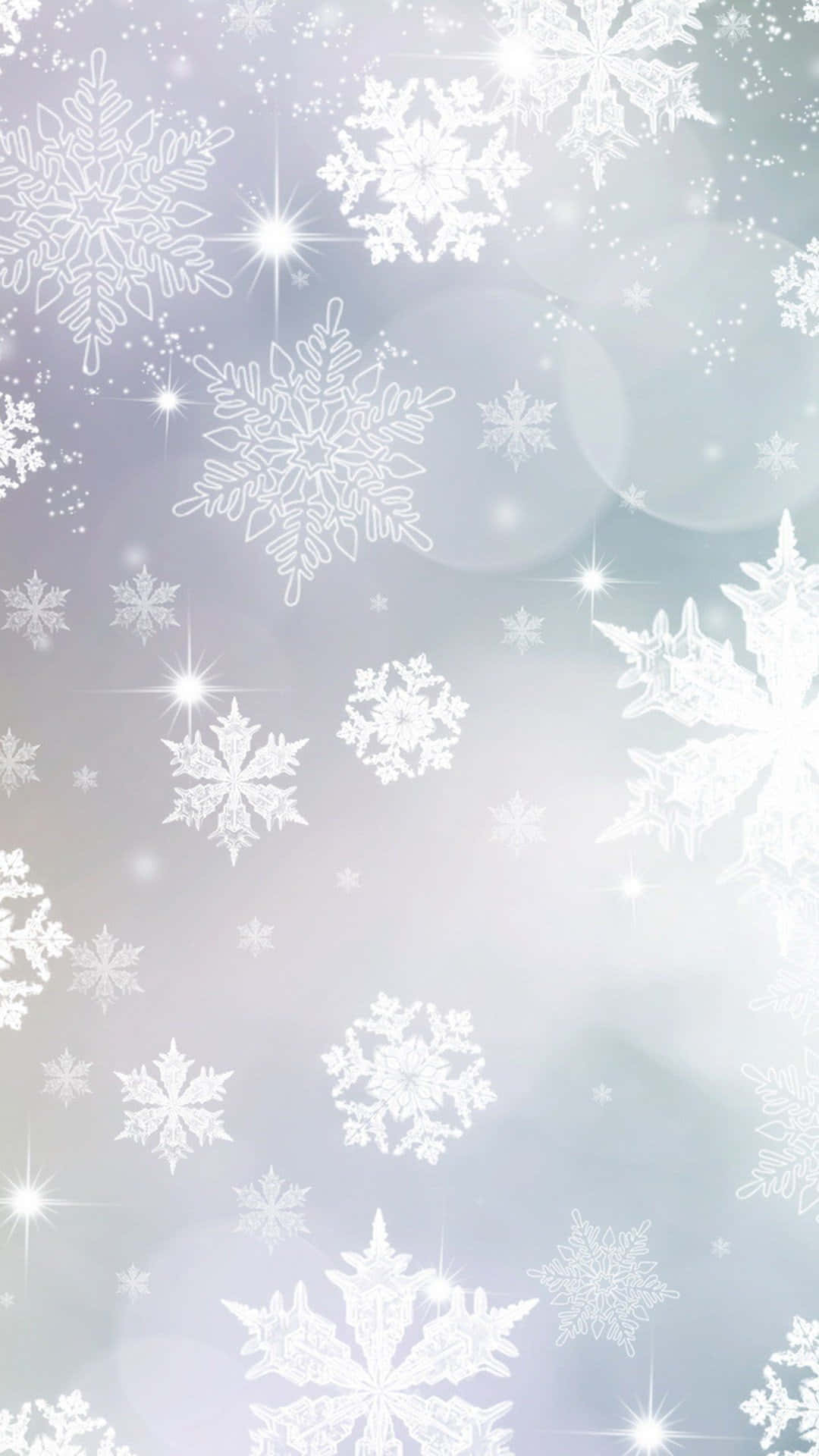 Download White Christmas Snow iPhone Wallpaper