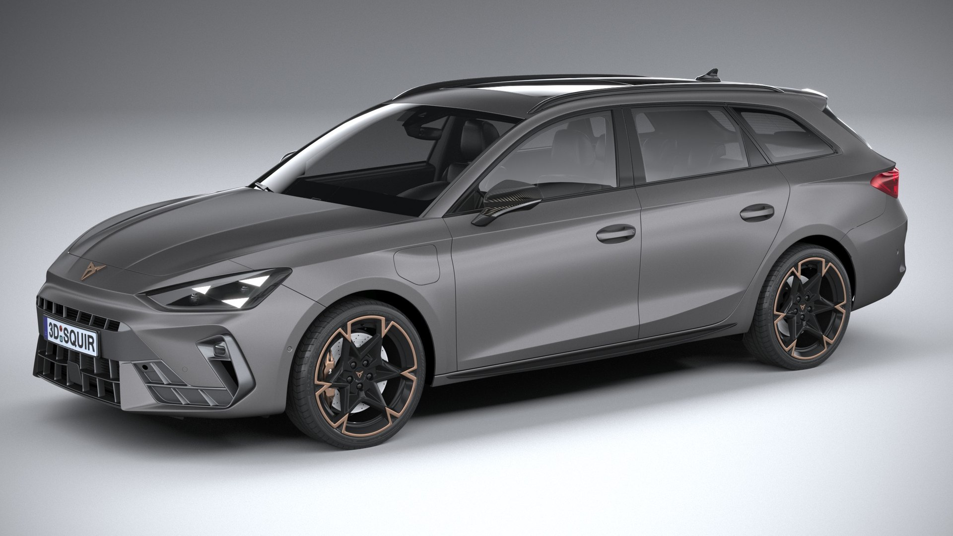 Cupra Leon Sportstourer 2025 3D Model