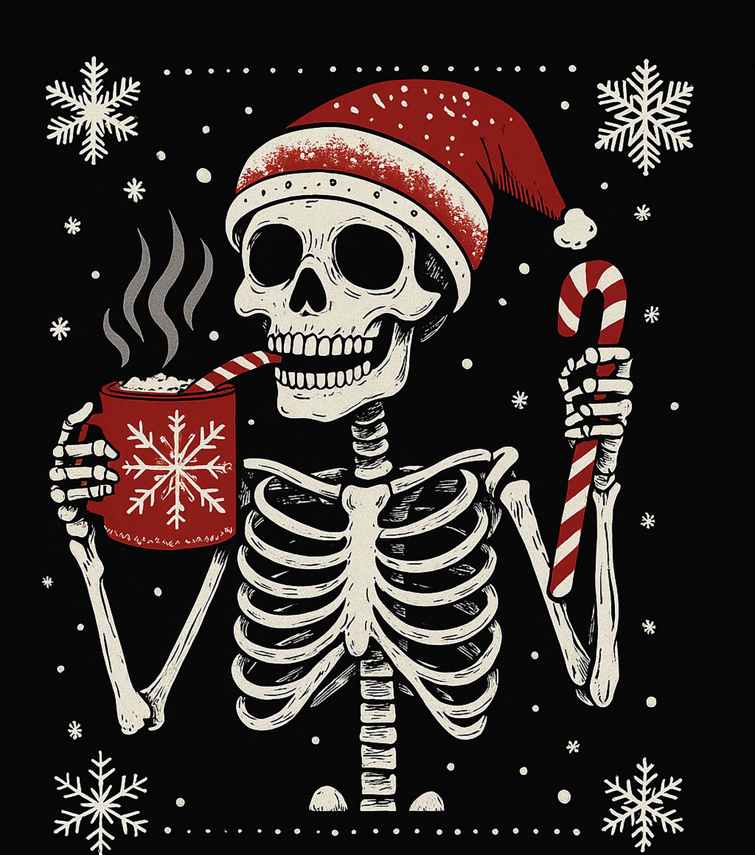 Discover Skull Christmas and creepy christmas ideas. christmas, skull, scary christmas and more