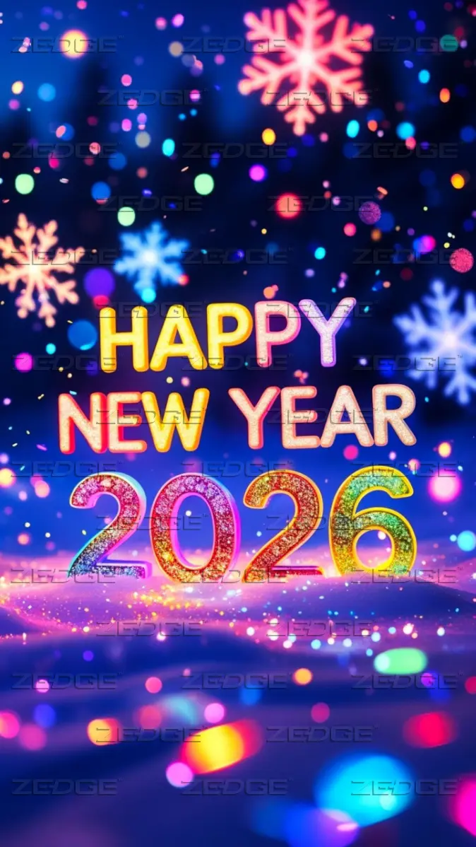 Happy new year 2026 wallpaper