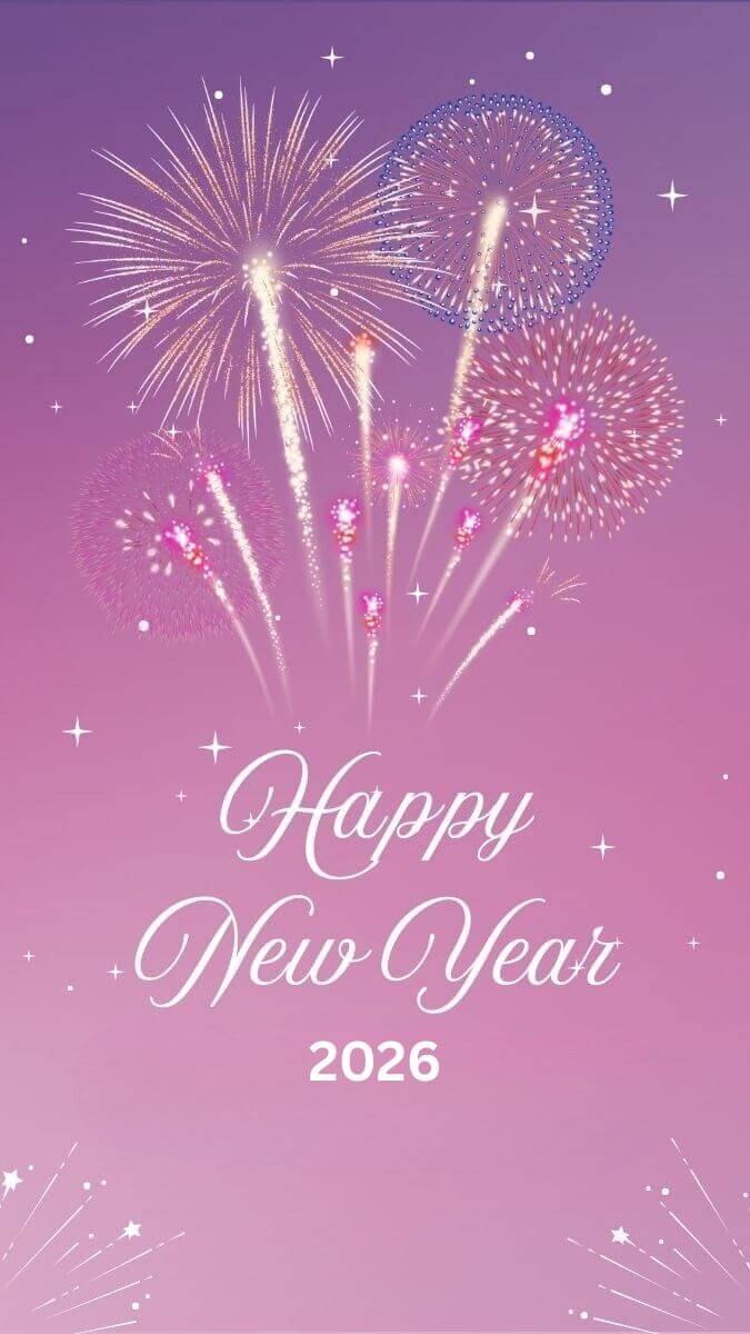 Happy New Year 2026 WhatsApp Statuses (With Image)