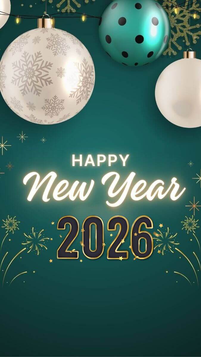 Happy New Year 2026 WhatsApp Statuses (With Image)