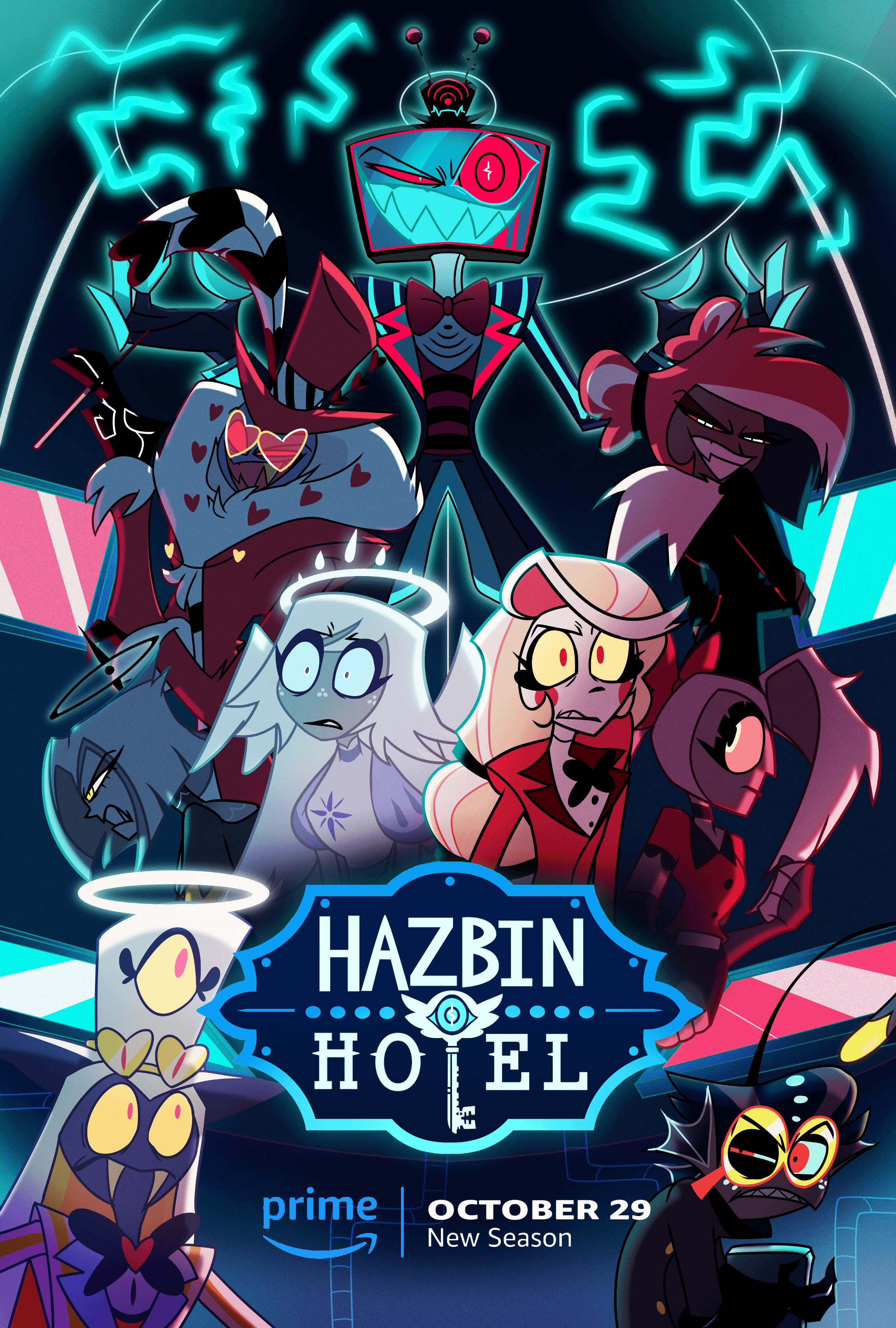 Hazbin Hotel Season 2 Poster Art by