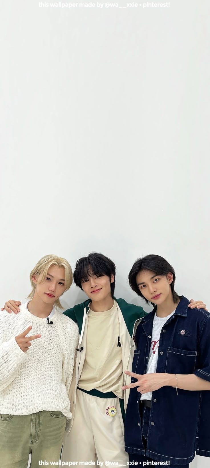 KPOP STRAY KIDS FELIX, JEONGIN, HYUNJIN WALLPAPER & LOCK SCREEN