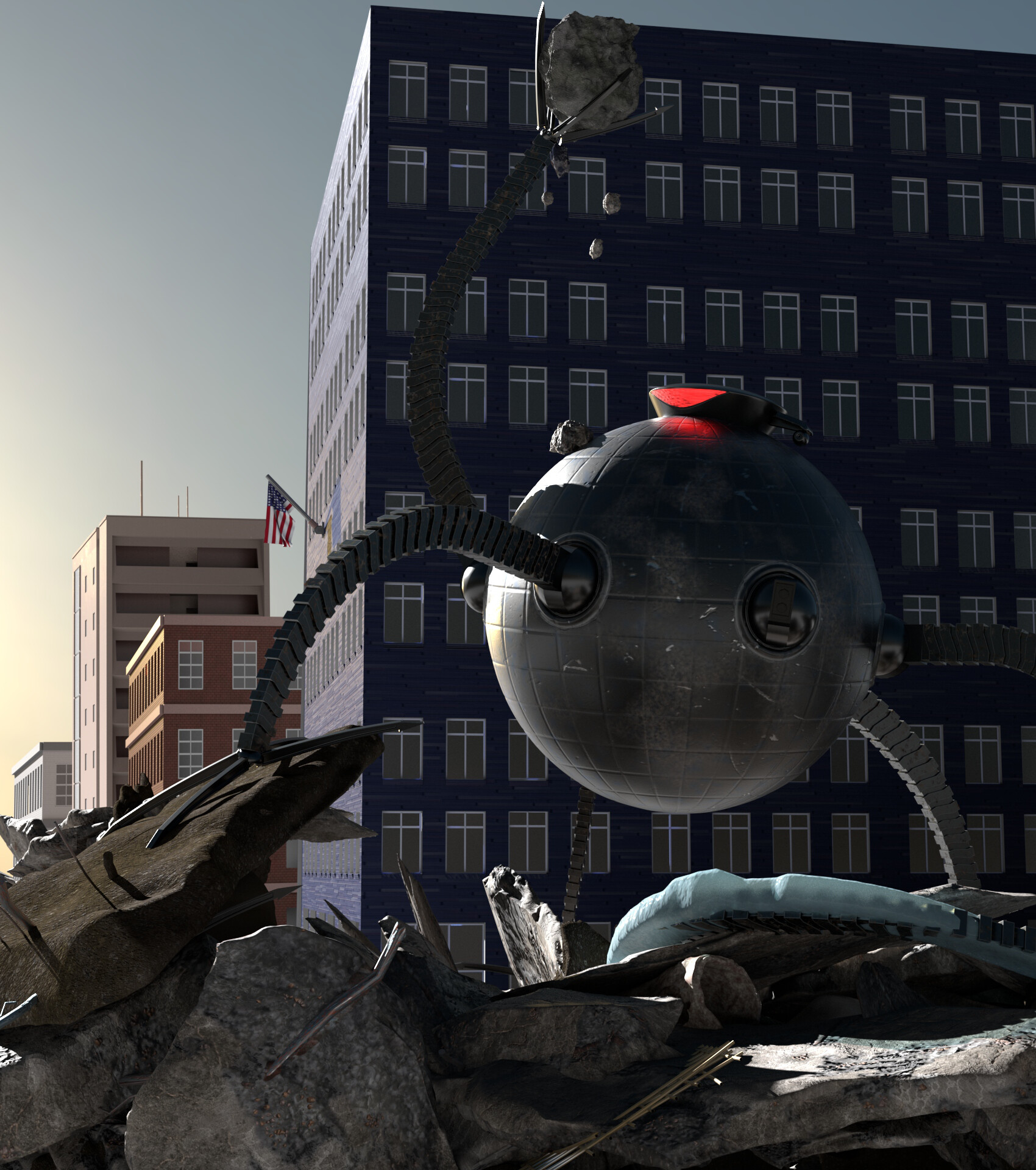 Adrien Paul Incredibles Omnidroid
