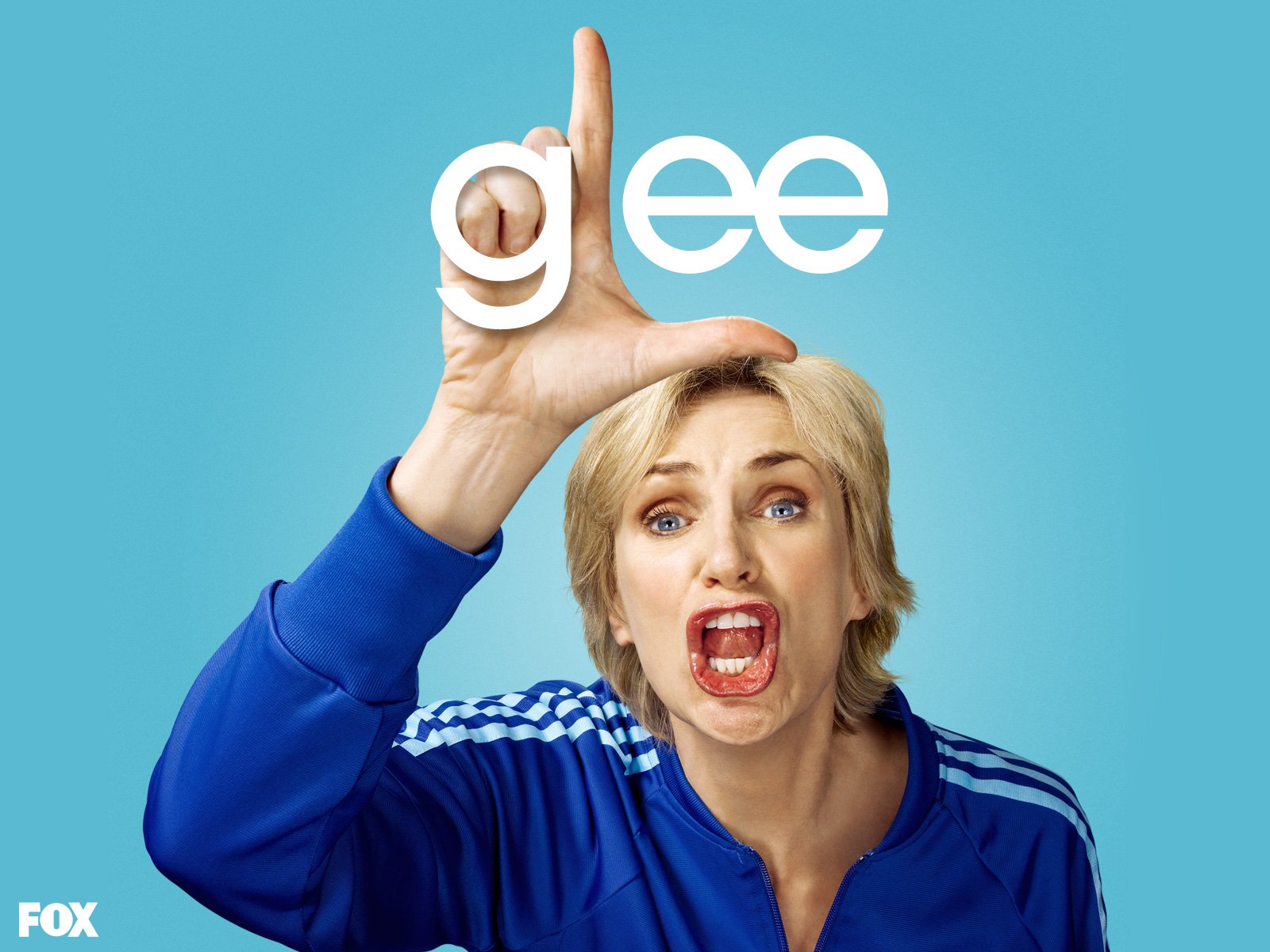Download Sue Sylvester Jane Lynch TV Show Glee Wallpaper