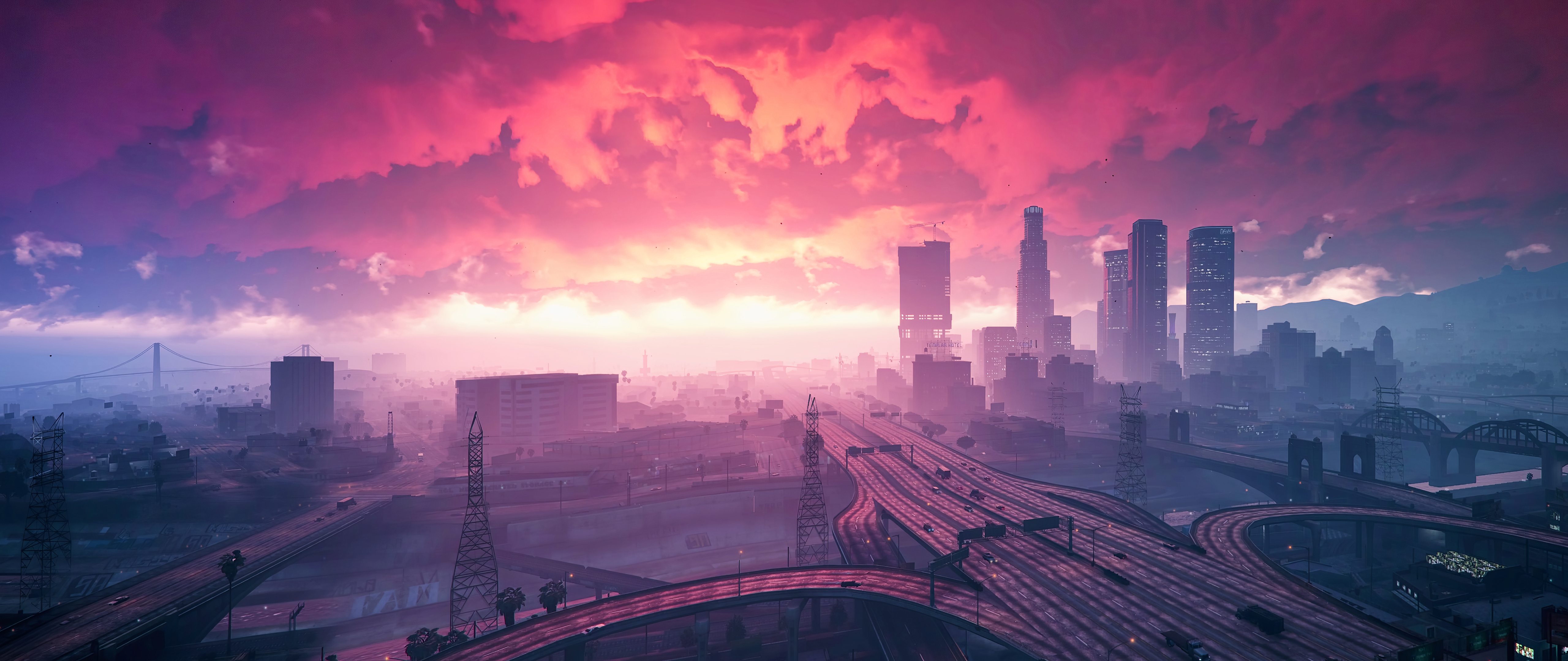 Sunset Burst (GTA V) [3840x2160]