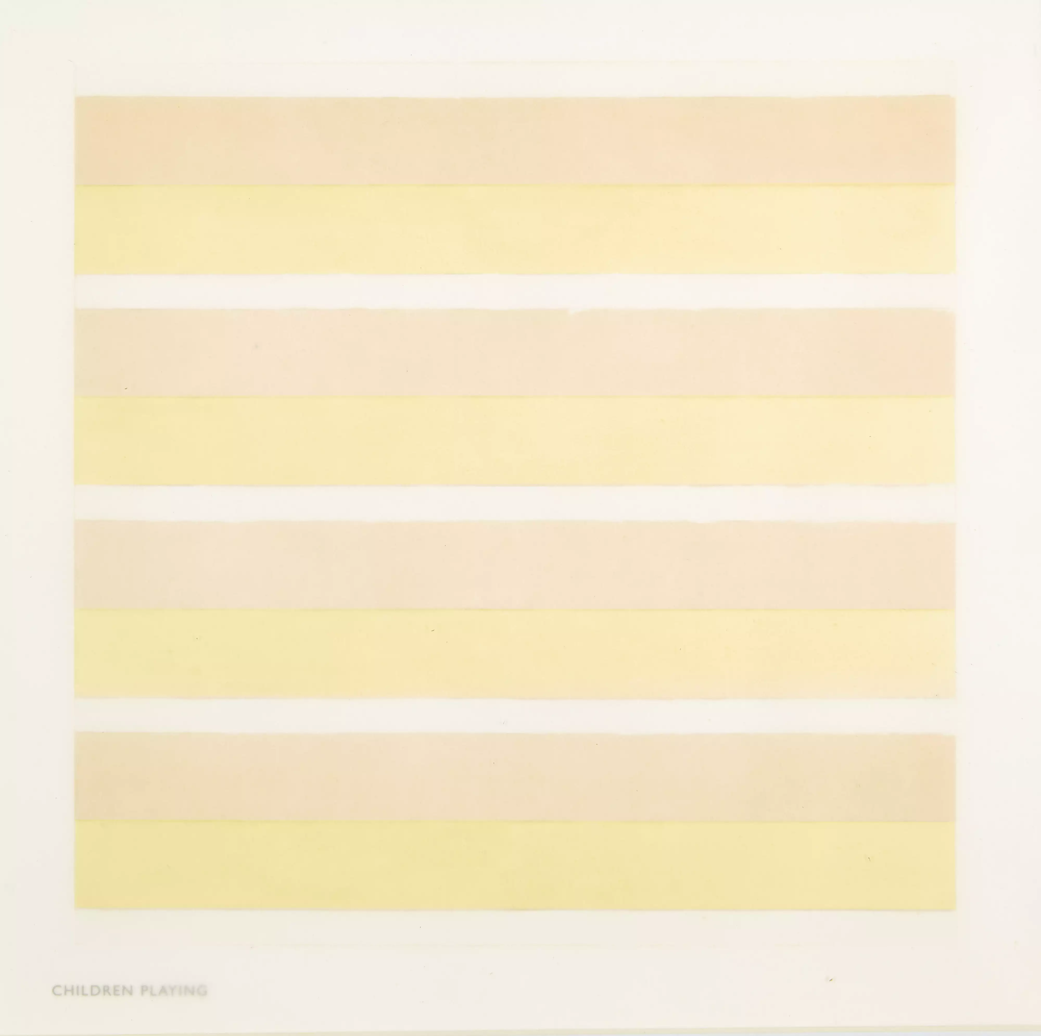 Roseberys London. Agnes Martin, American Canadian 1912 2004, Children