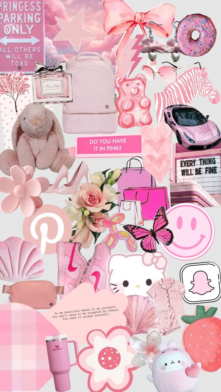 aesthetic pink wallpaper