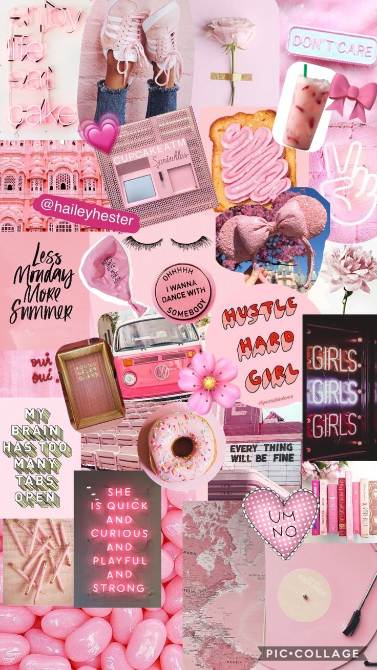 Pink Aesthetic Collage