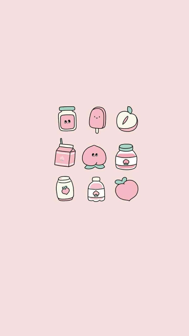 Download Pastel Pink Cute Aesthetic Items Wallpaper