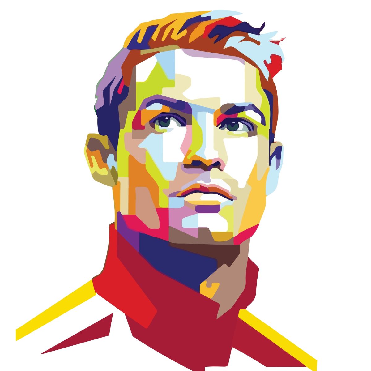 Ronaldo Abstract Wallpaper for Wall®