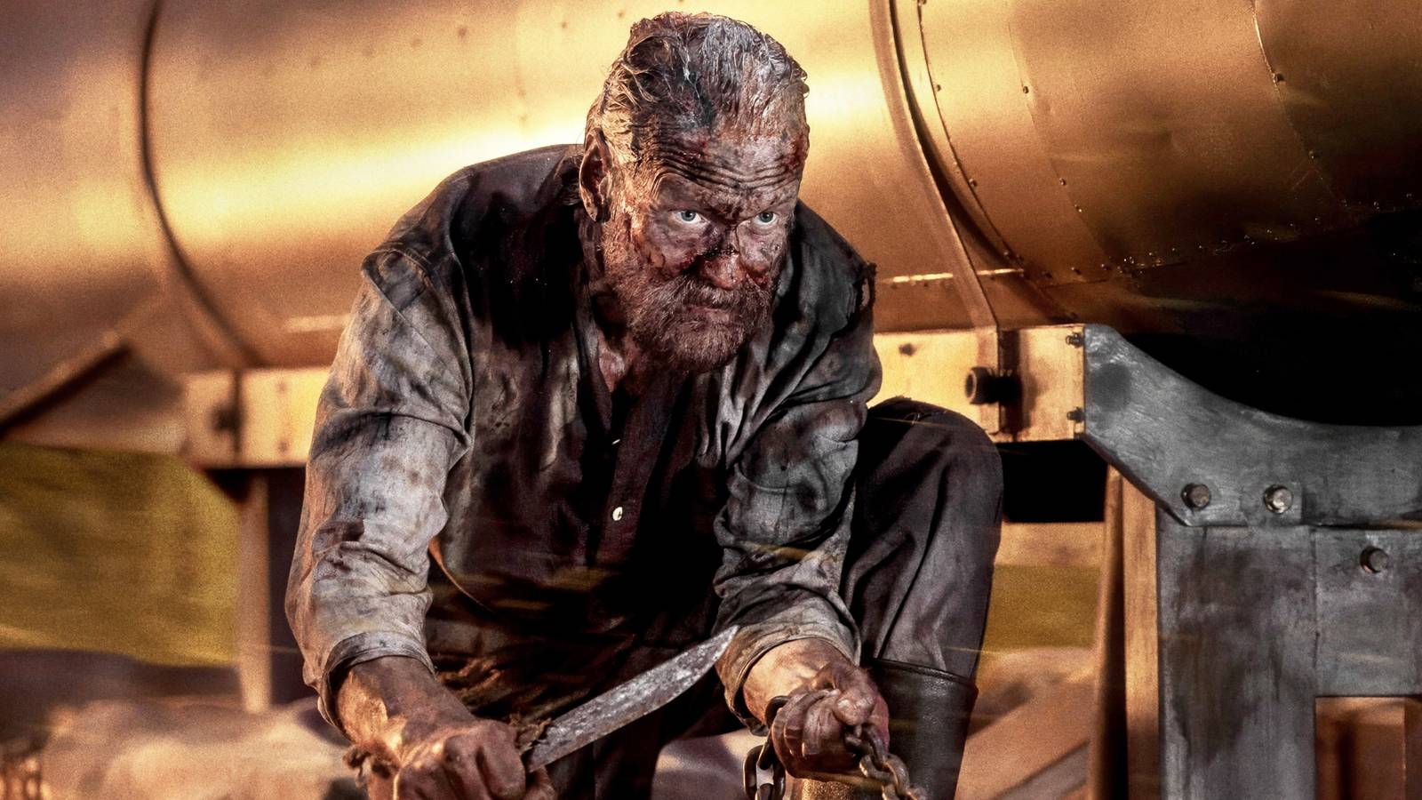 Stephen Lang Tangles With the Man Who Refuses to Die in Epic Sneak Peek From WWII Thriller 'Sisu: Road to Revenge' [Exclusive]