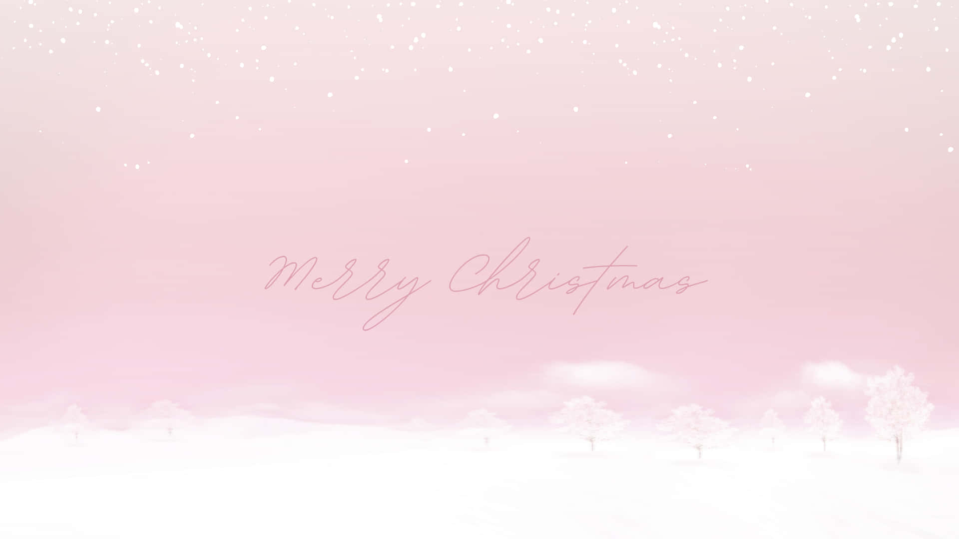 Pastel Aesthetic Christmas Wallpaper