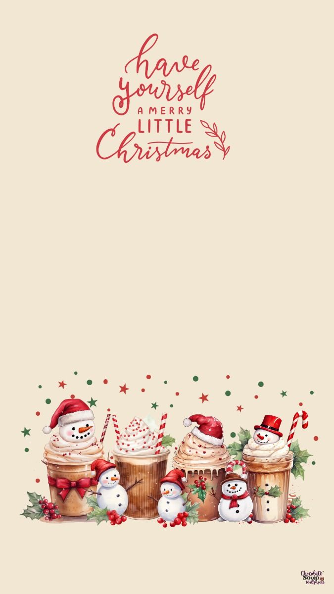 Christmas Phone Cute Wallpapers - Wallpaper Cave