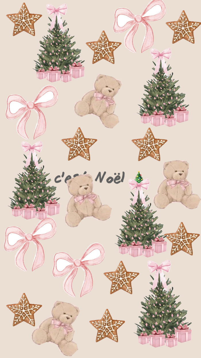 Christmas Phone Cute Wallpapers - Wallpaper Cave