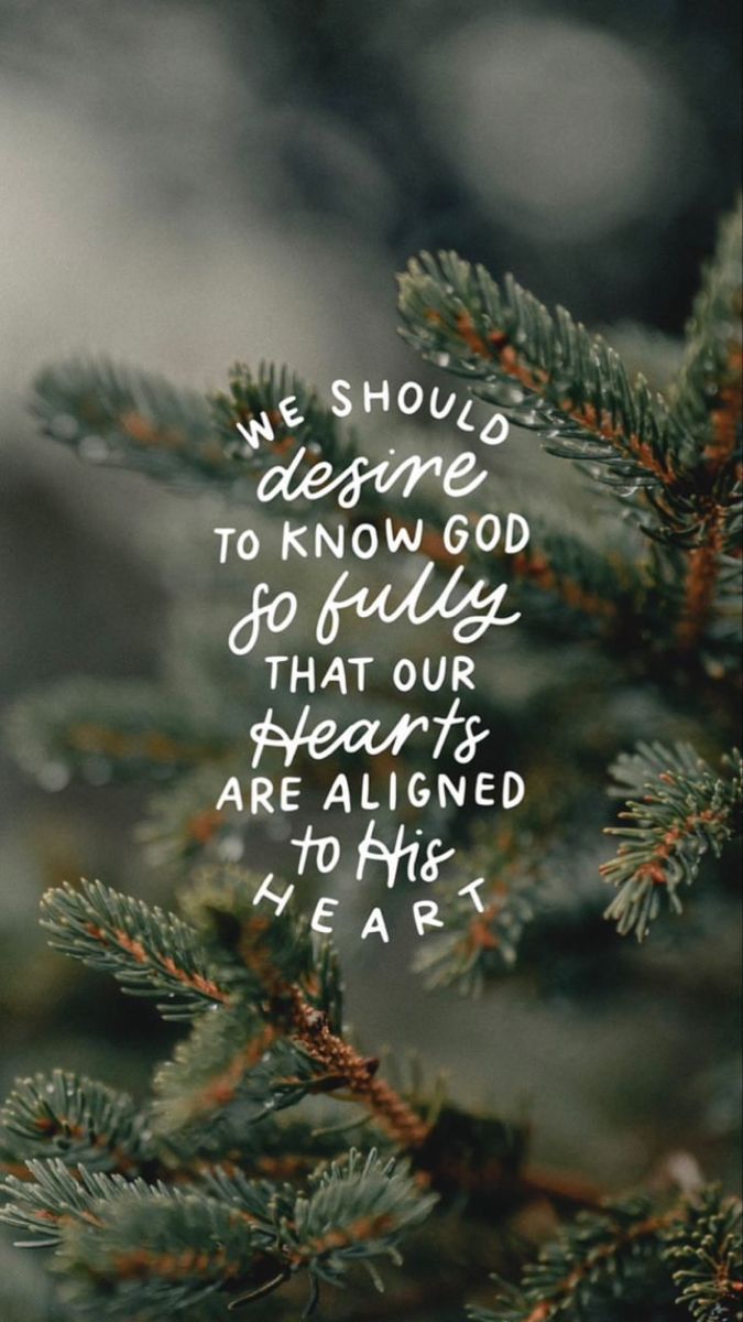 Christian Winter IPhone Wallpaper