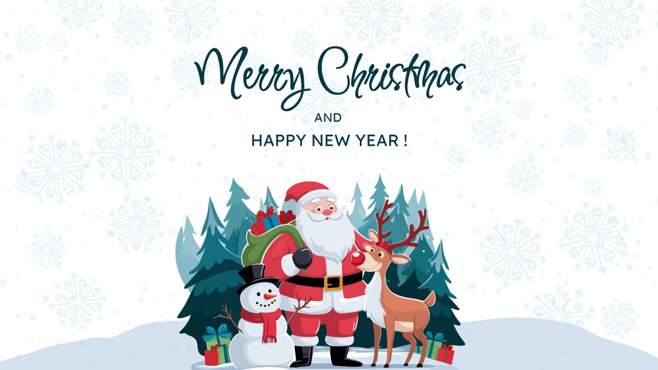 Merry Christmas and Happy New Year Wishes