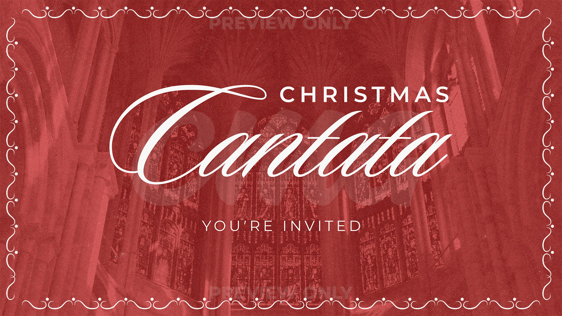 Christmas 2025 Church Media. Worship Background. Slide. Social Graphics