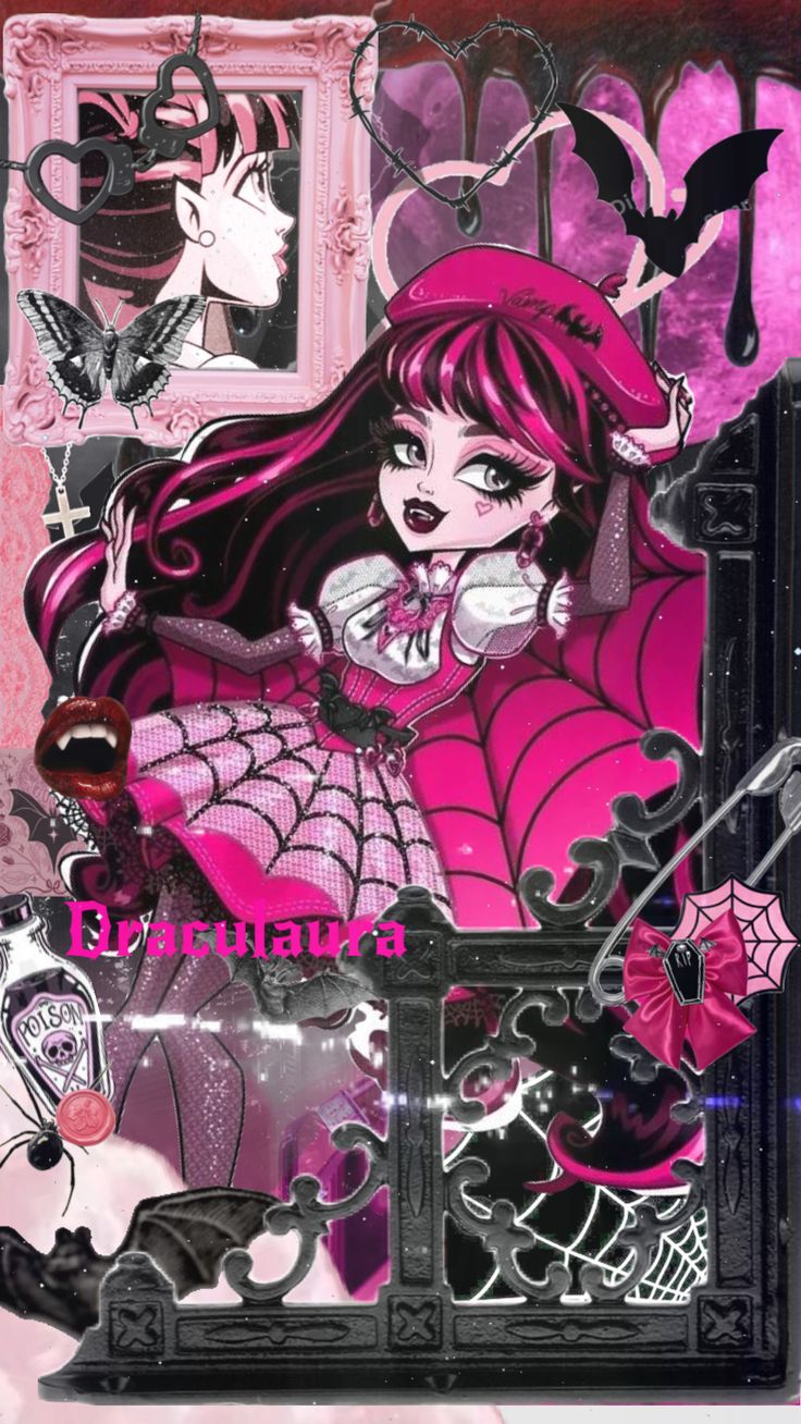 #draculaura #monsterhigh er. Monster high picture, Monster high, Art style inspiration
