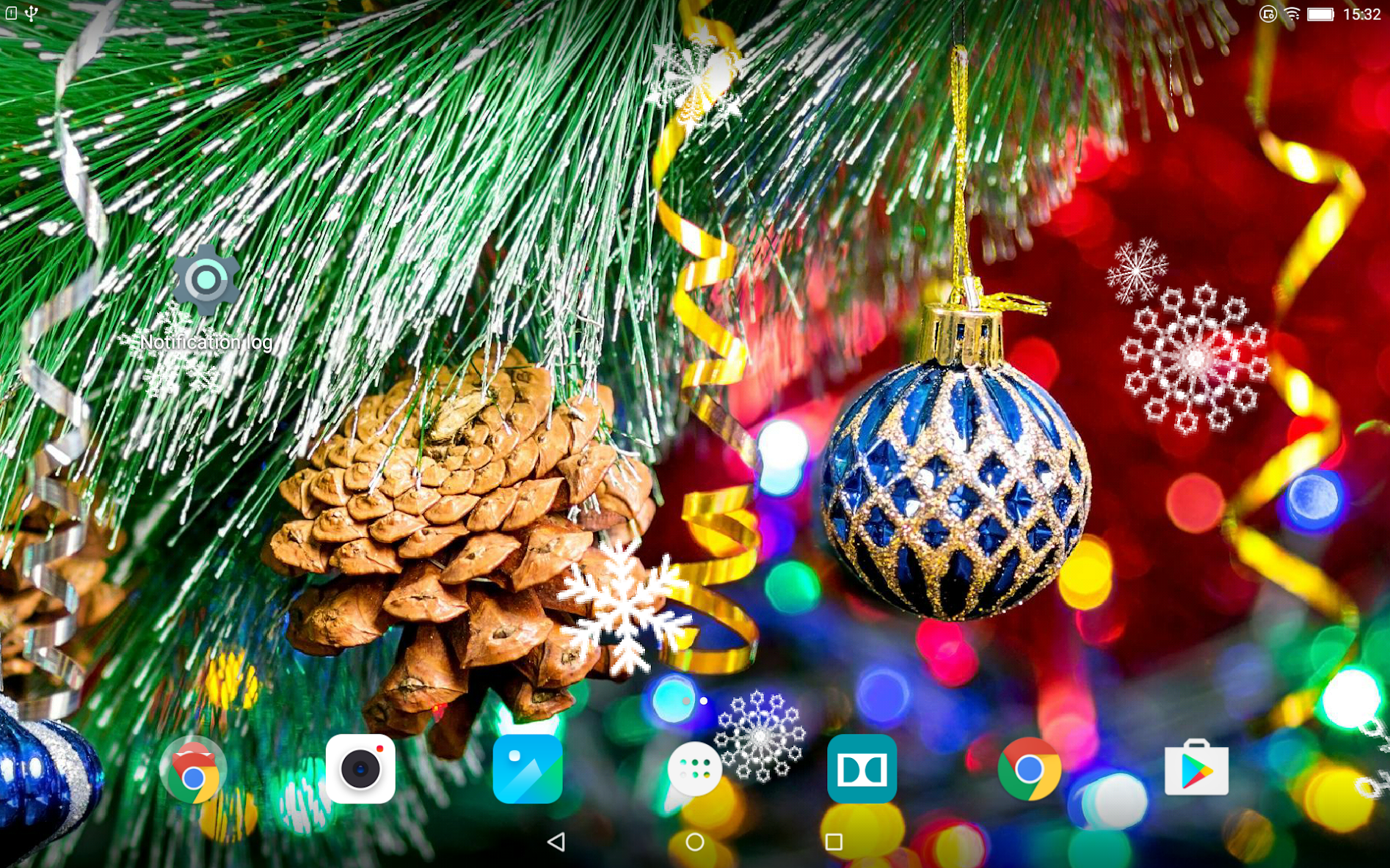 Download Macro Christmas Live Wallpaper App for Android