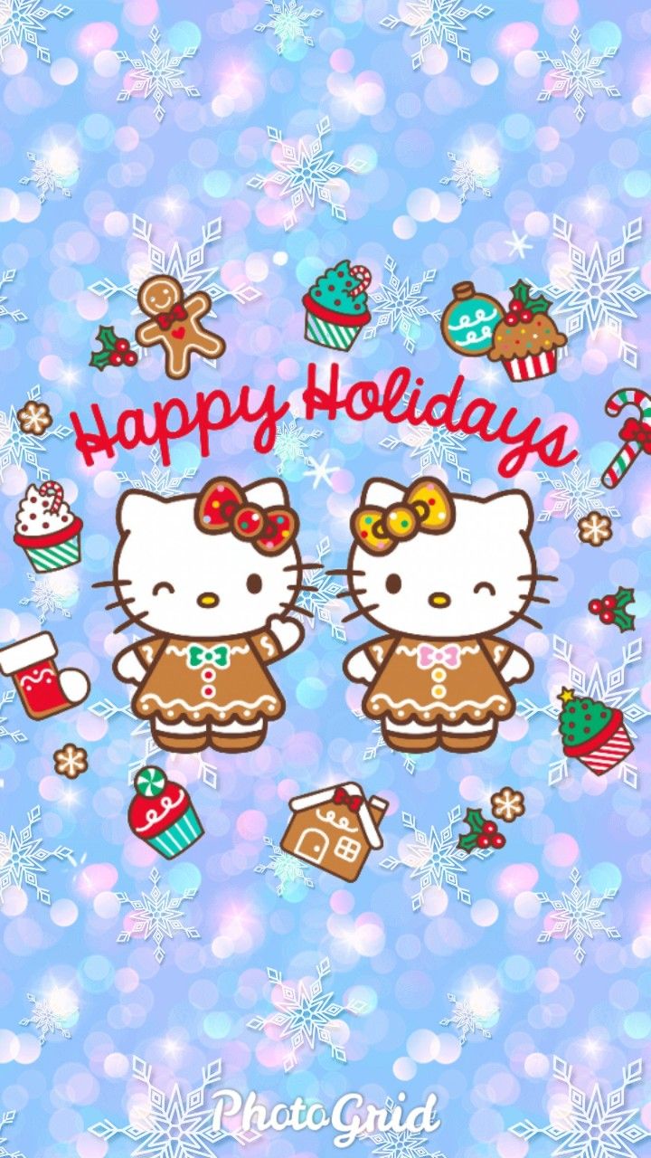 Hello Kitty Holiday Wallpaper