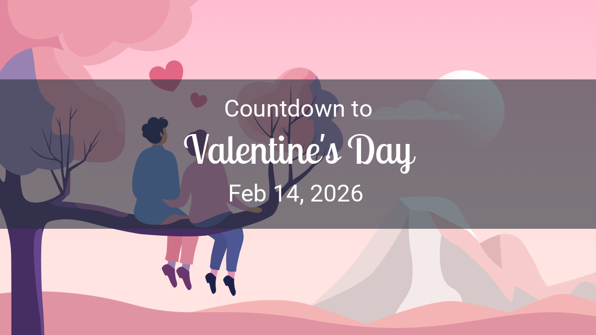Valentine's Day Countdown