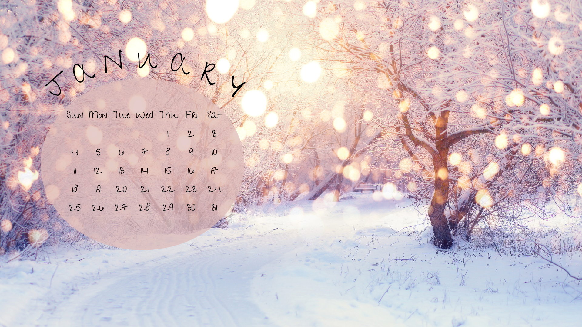 Free January 2026 Desktop Calendar Background (EASY DOWNLOAD)